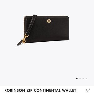 Tory Burch black wallet